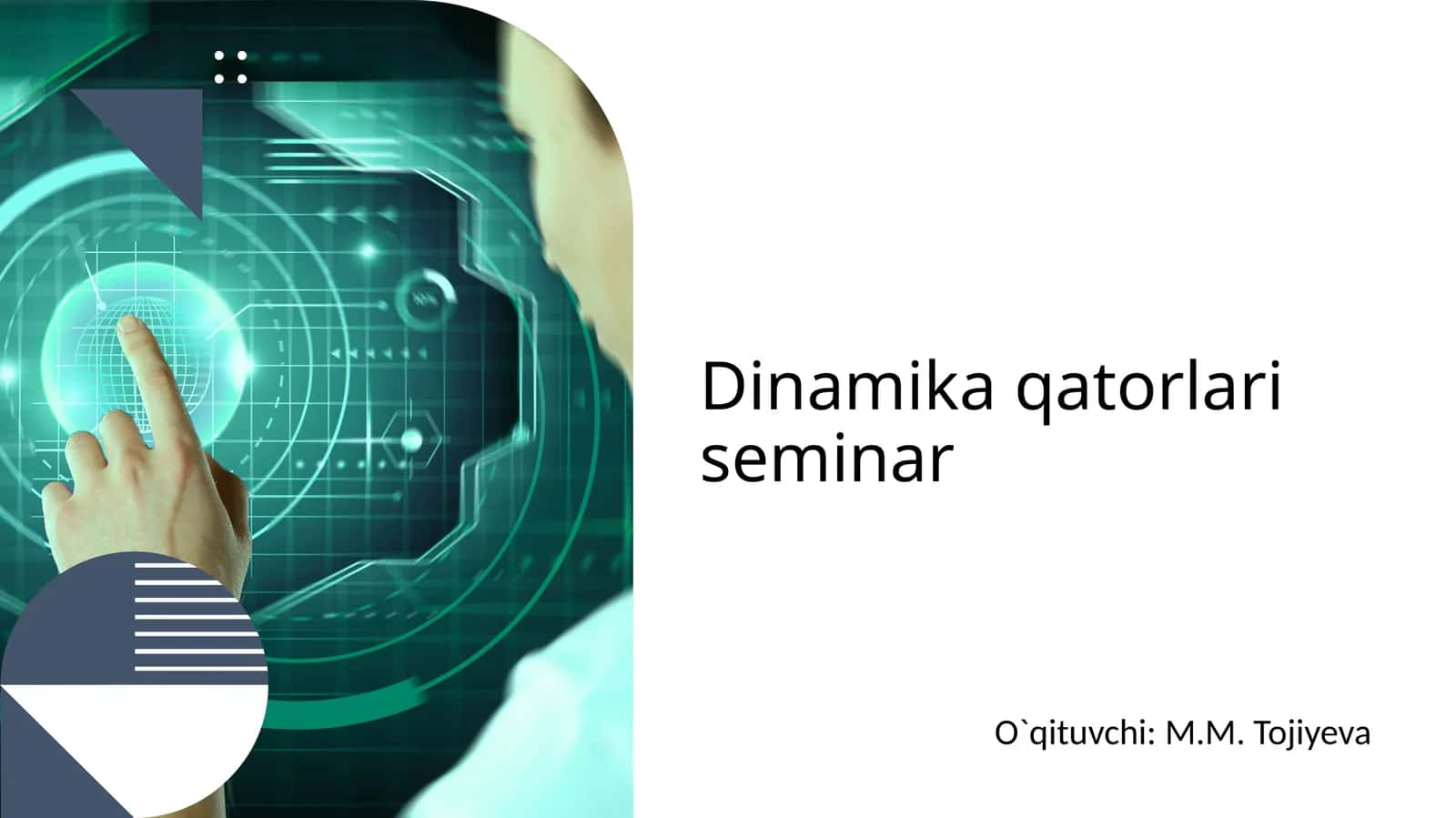 Dinamika qatorlari seminar 1