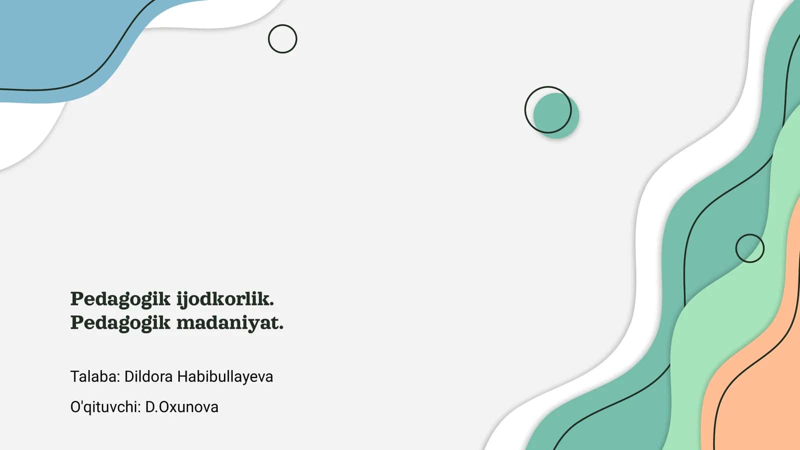 Pedagogik ijodkorlik 1