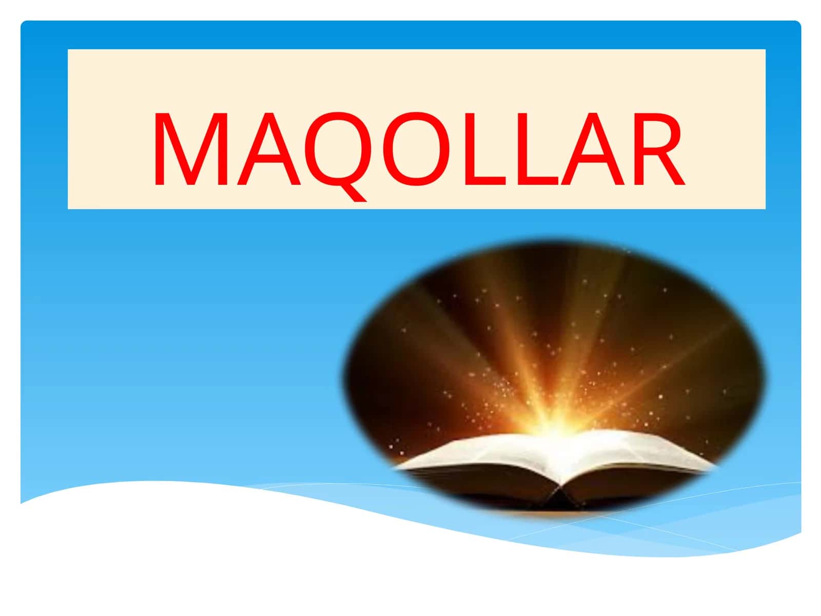 MAQOLLAR 1