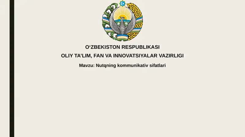 Nutqning kommunikativ sifatlari 1