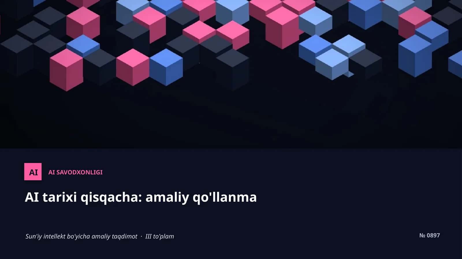 AI SAVODXONLIGI 1