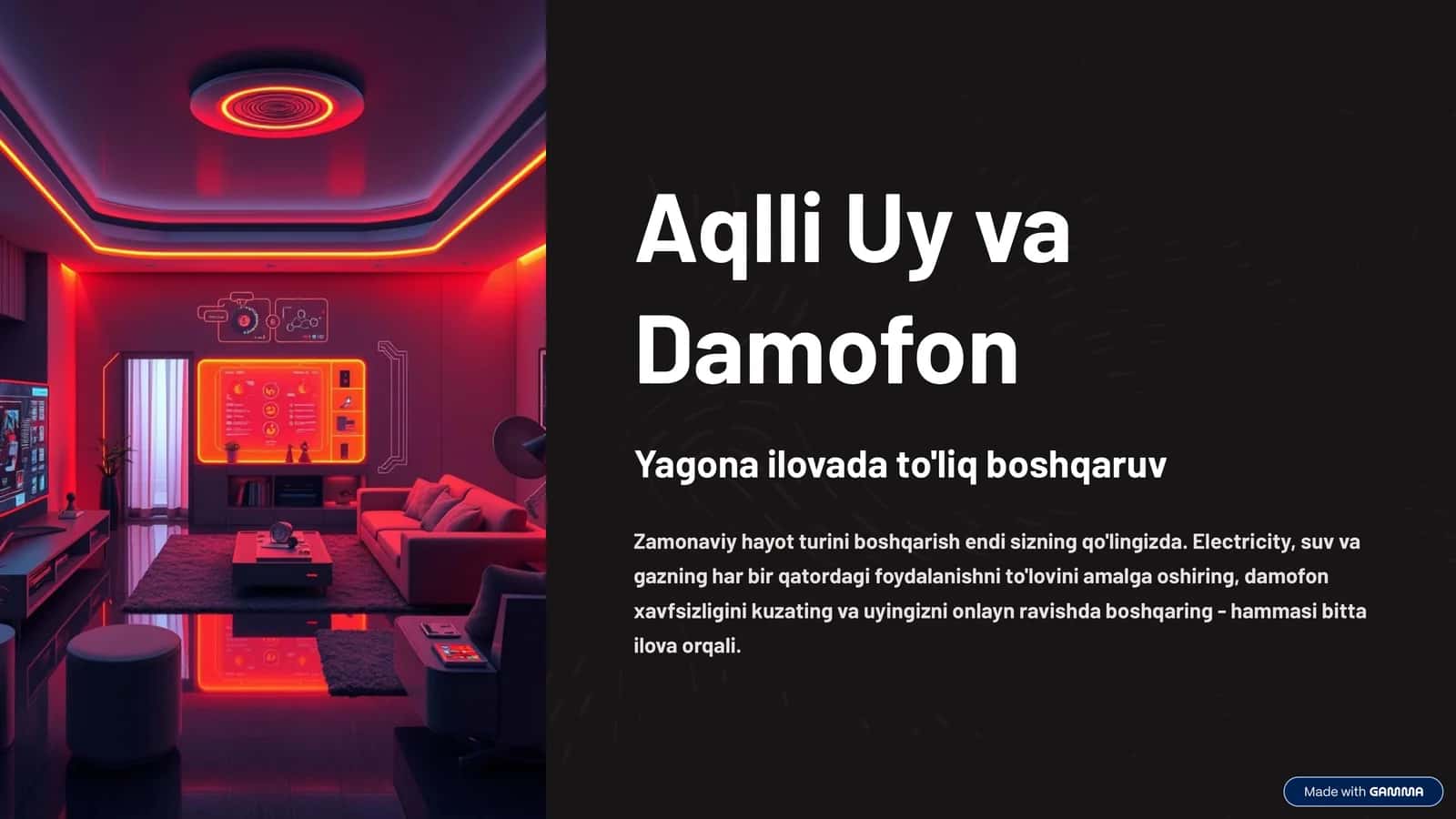 aqili uylar uchun taqdimot 1