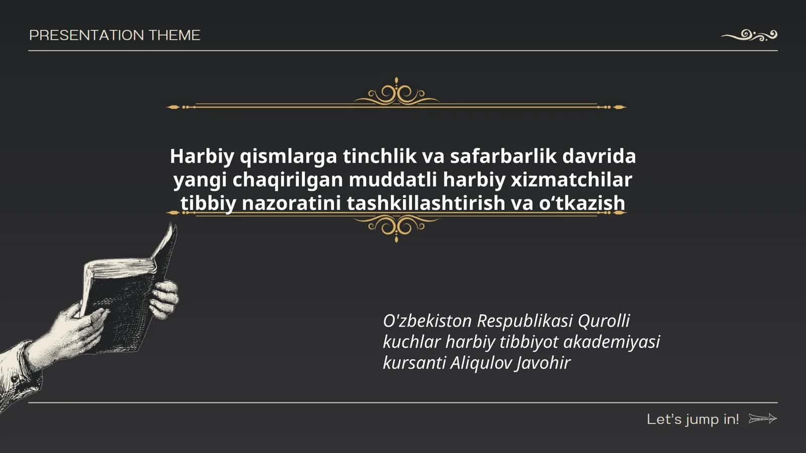 Harbiy xizmatchilar tibbiy nazorati 1