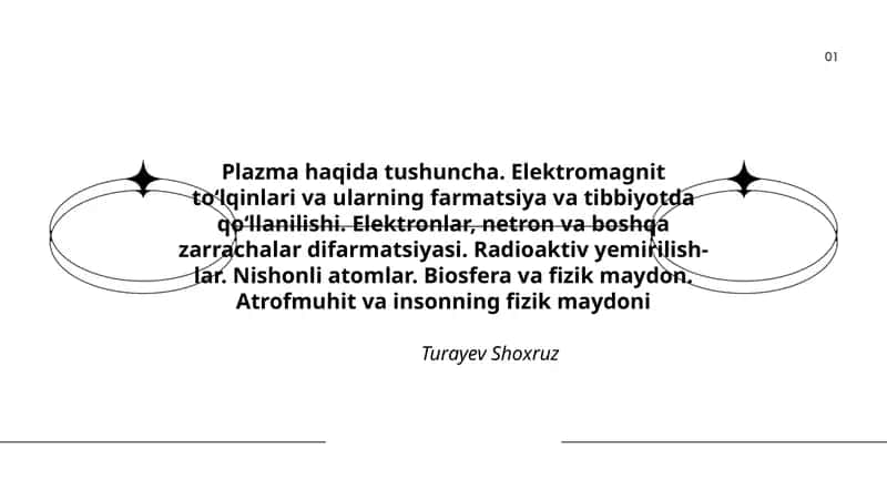 Plazma haqida tushuncha 1