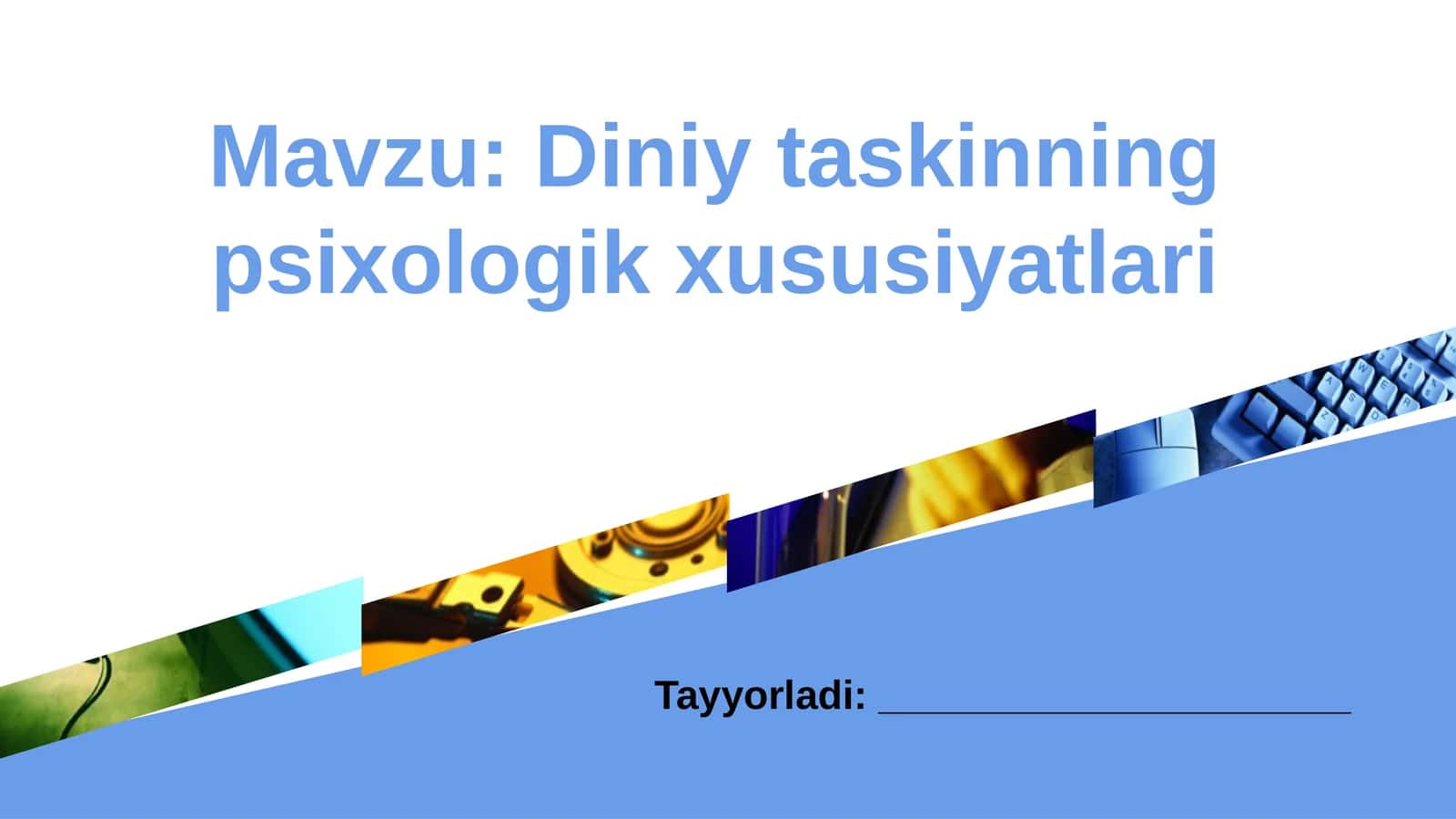 Diniy taskinning psixologik xususiyatlari 1