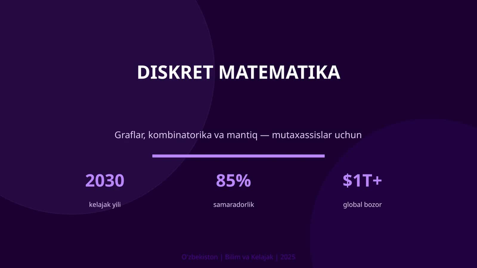 DISKRET MATEMATIKA 1
