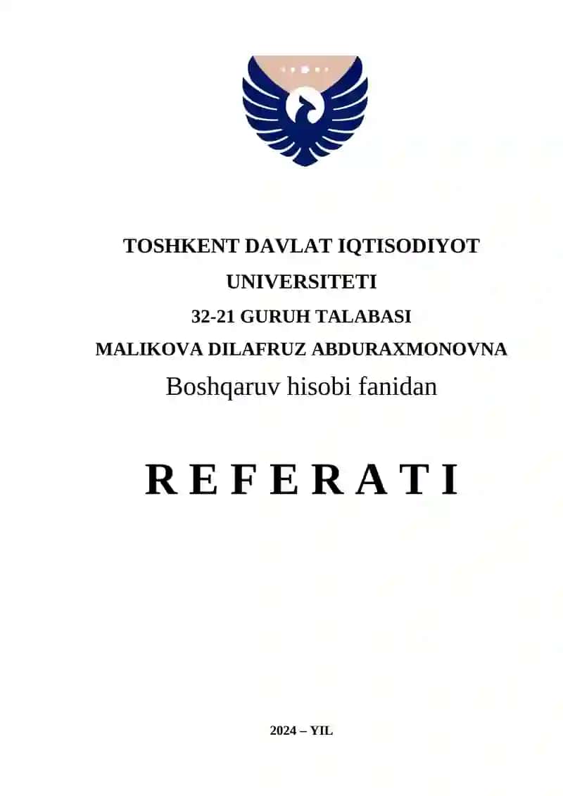Ishlab chiqarish tannarxini haqiqiy xarajatlar bo‘yicha hisoblash