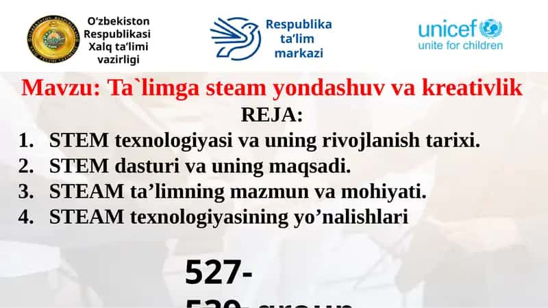 Ta`lim gasteami: onlayn kurs 1