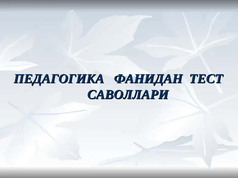 Кадрлар тайёрлаш миллиймодели 1