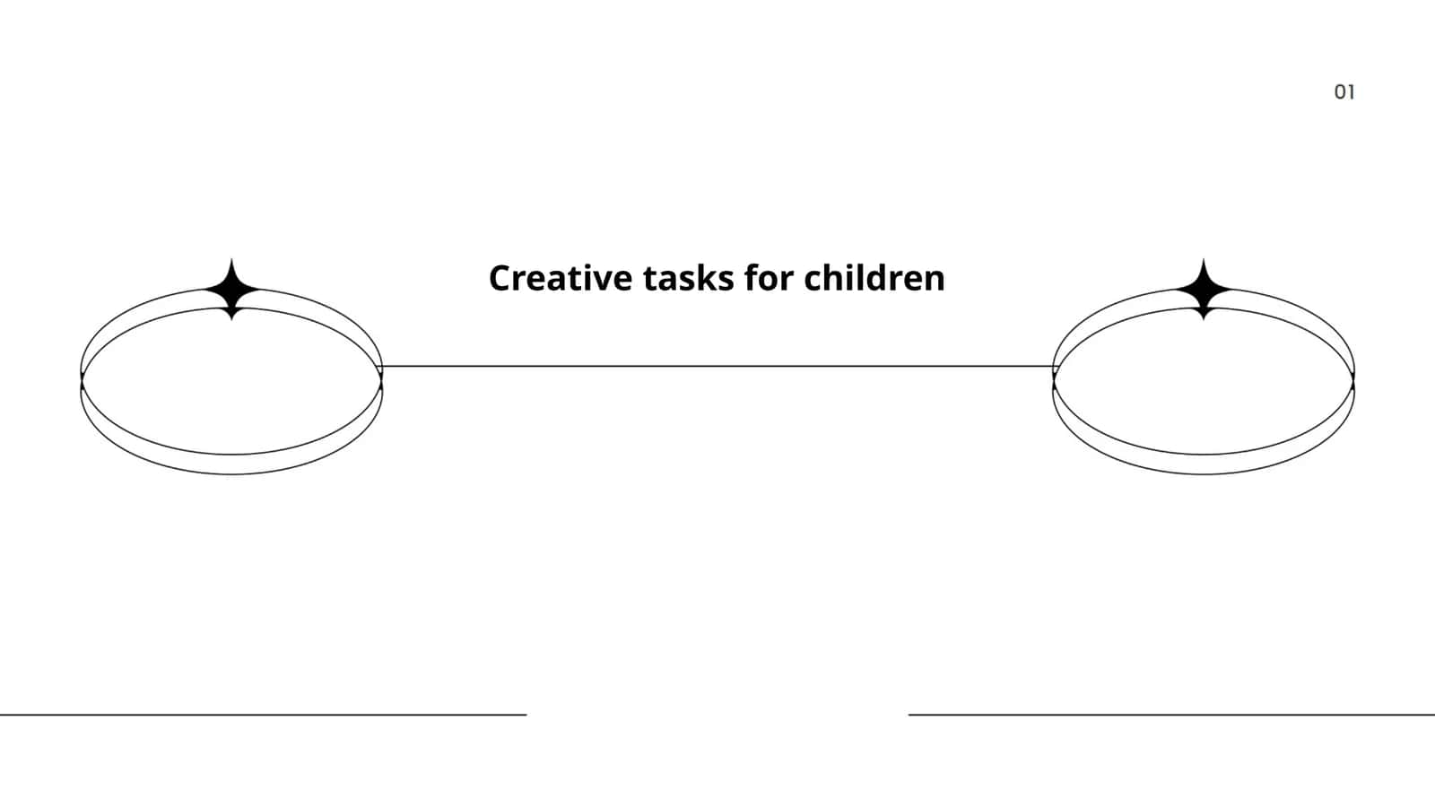Creative tasks for children 1