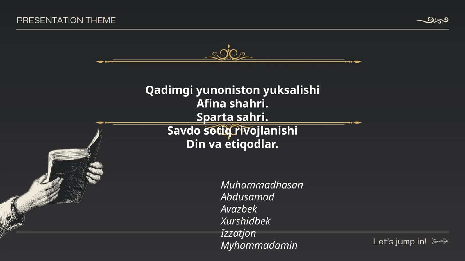 Qadimgi Yunoniston yuksalishi 1