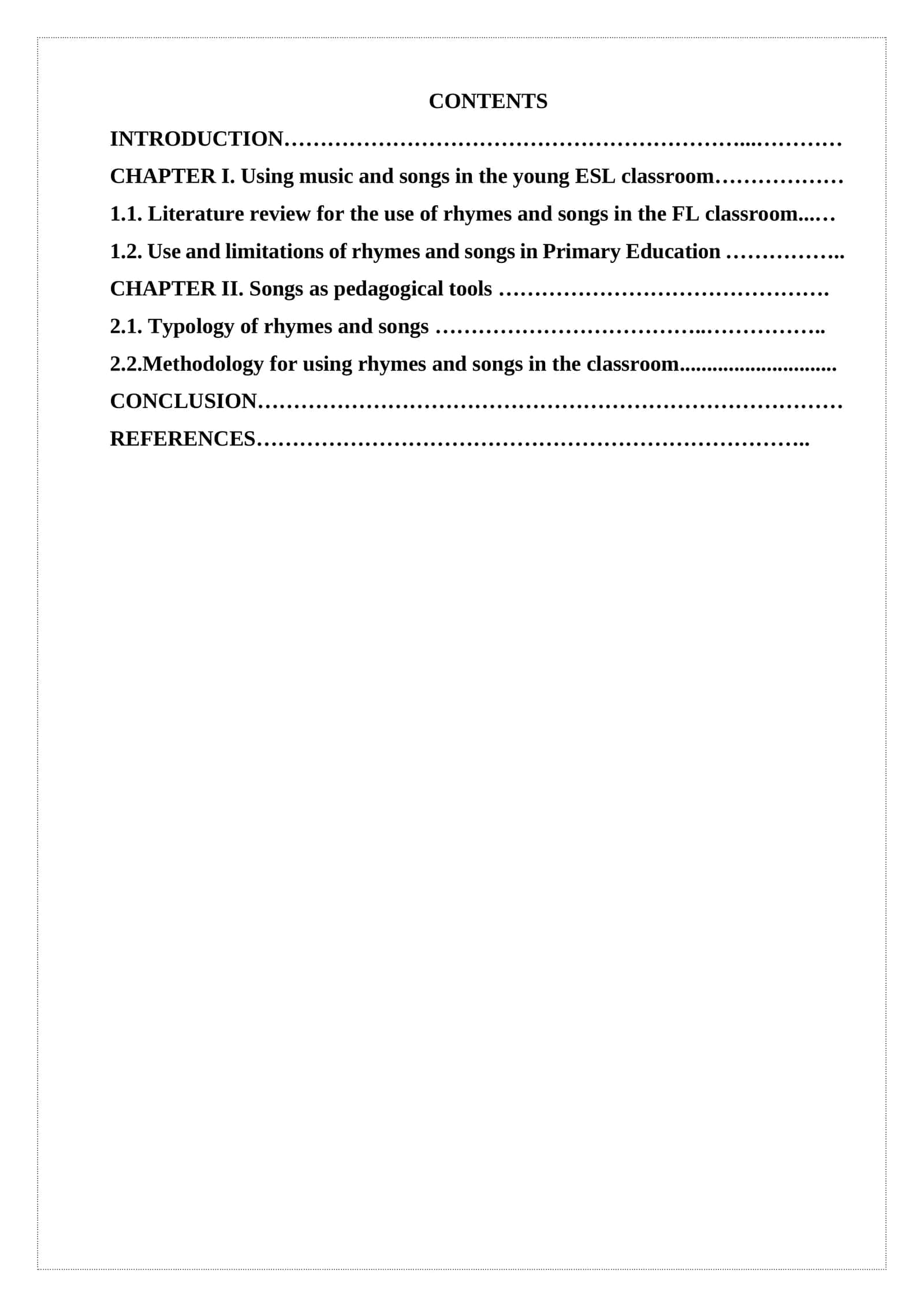 Using music and songs in the young ESL classroom 1