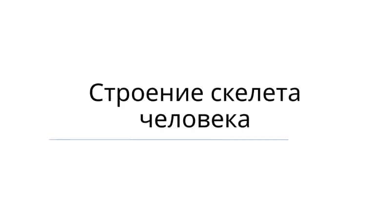Пояс верхних конечностей 1