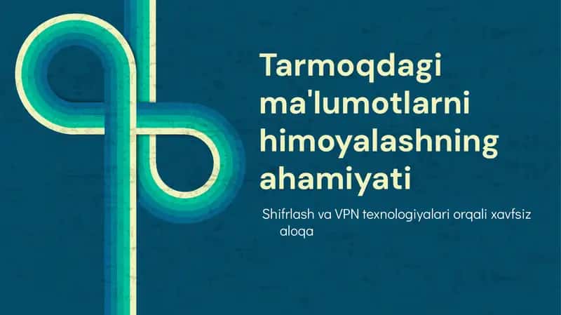Ma'lumotlarni shifrlash asoslari 1