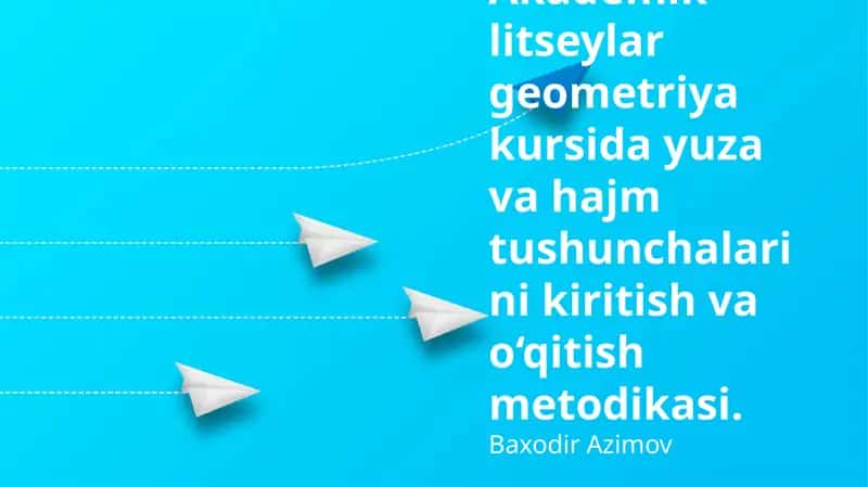 Geometriya kursi metodikasi 1