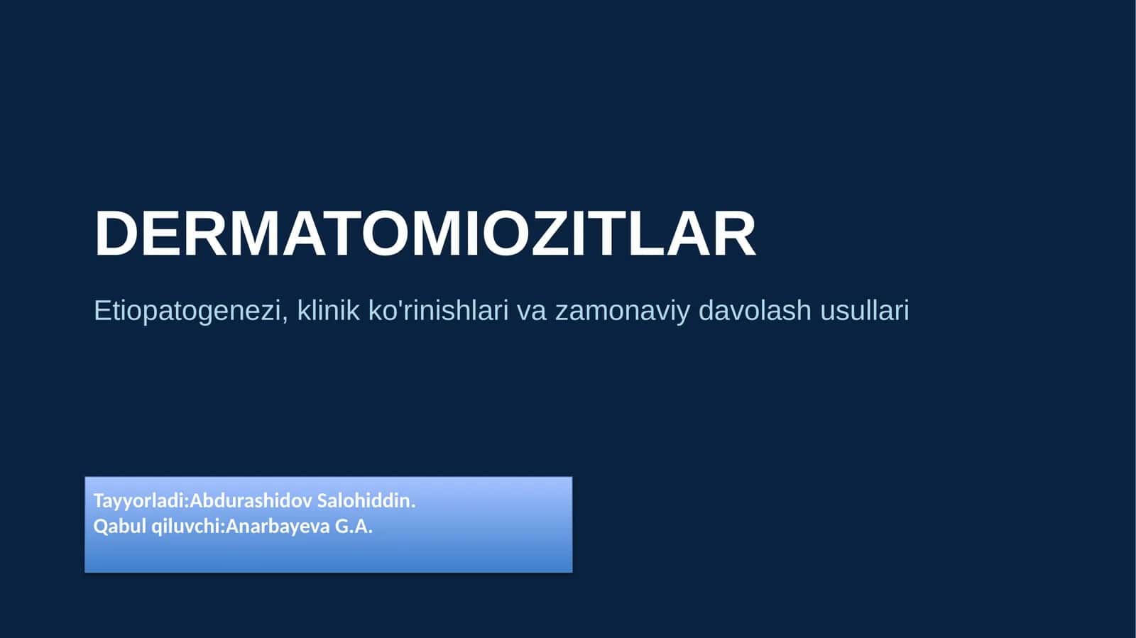 DERMATOMIOZITLAR 1