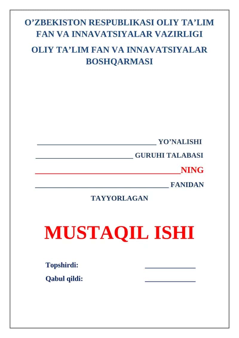 Tarbiya jarayoniga innovatsion yondashuv 1