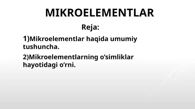 Mikroelementlar 1