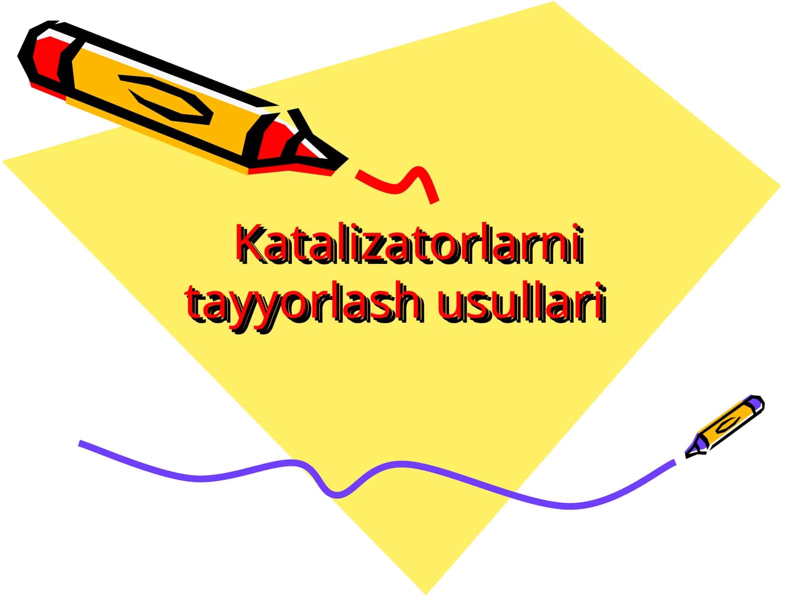 Katalizatorlarni tayyorlash usullari 1