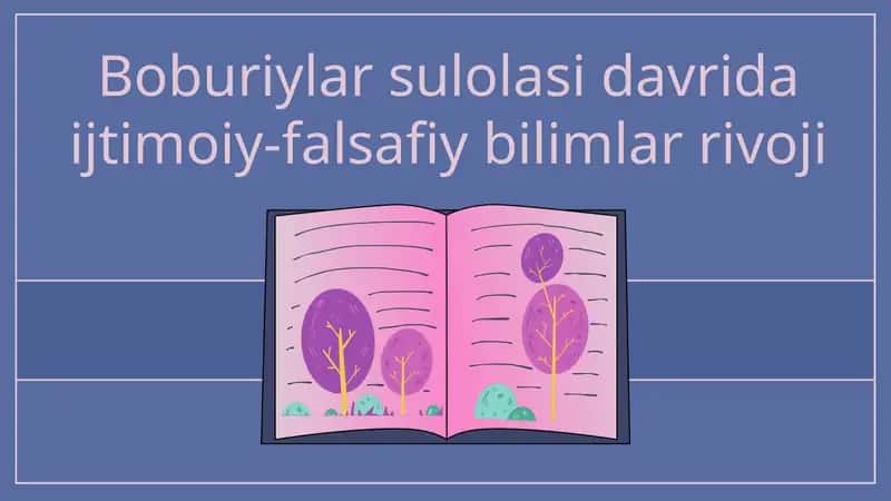 Boburiylar Davrida Falsafiy Fikrlar 1