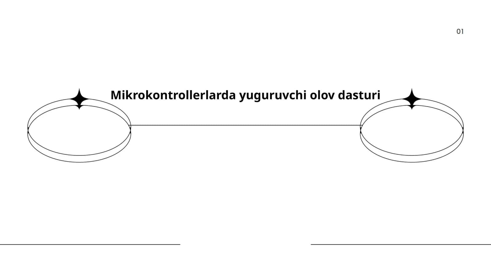 Mikrokontrollerlarda yuguruvchi olov dasturi 1