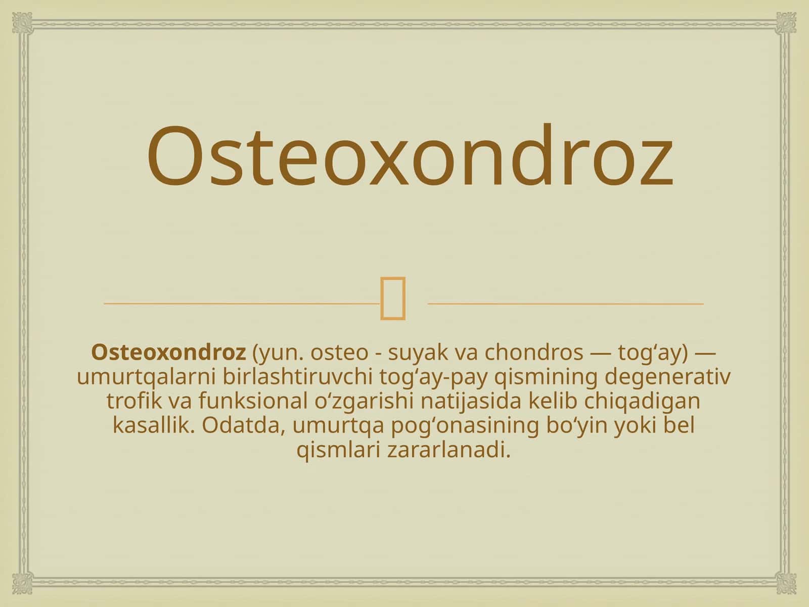 Osteoxondroz 1