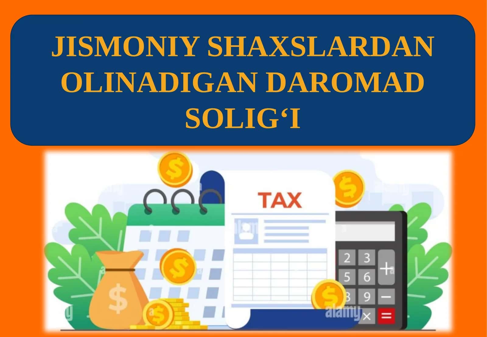 JISMONIY SHAXSLARDAN OLINADIGAN DAROMAD SOLIGʻI 1
