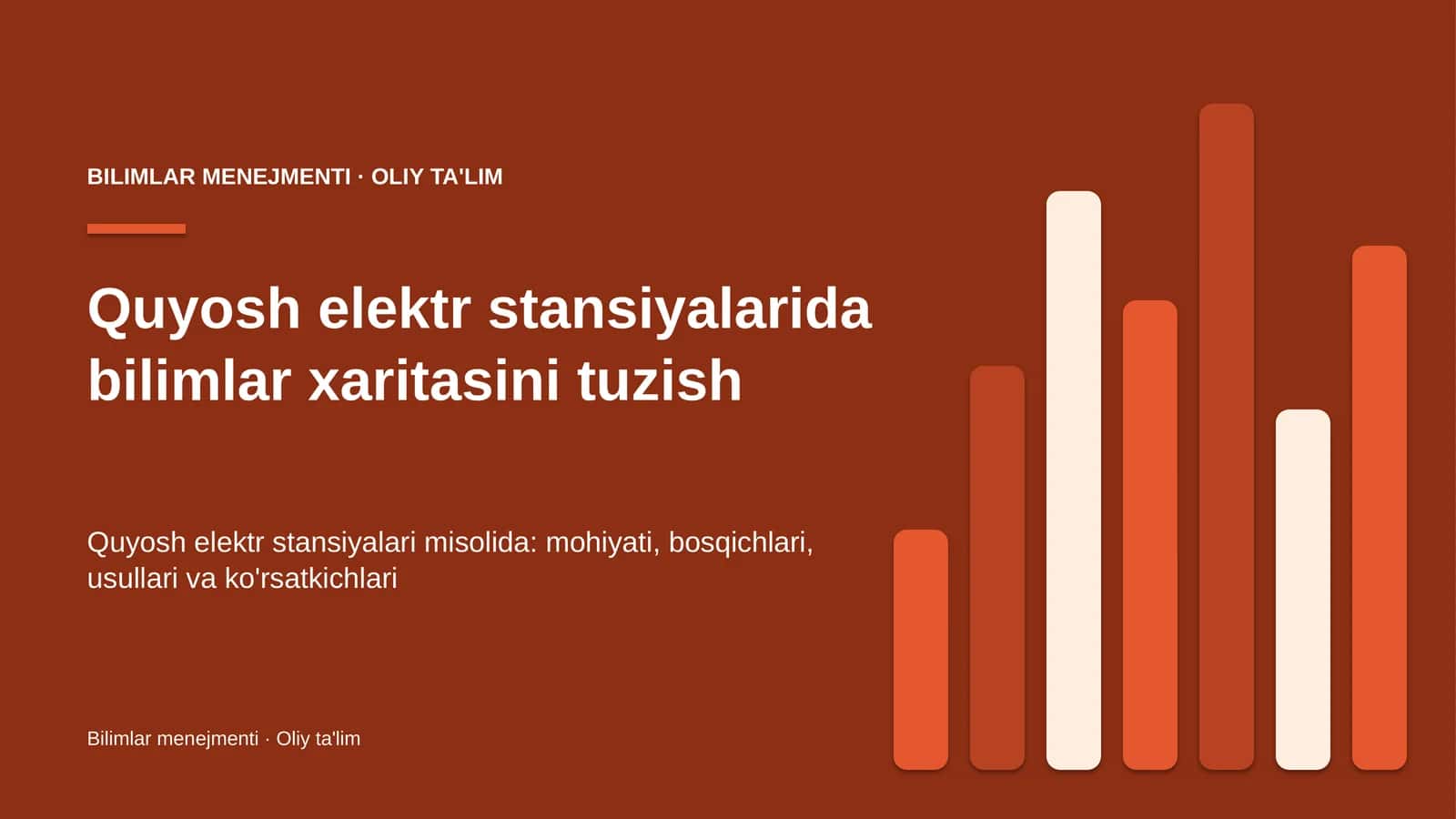 quyosh elektr stansiyalarida bilimlar xaritasini tuzish 4381 1