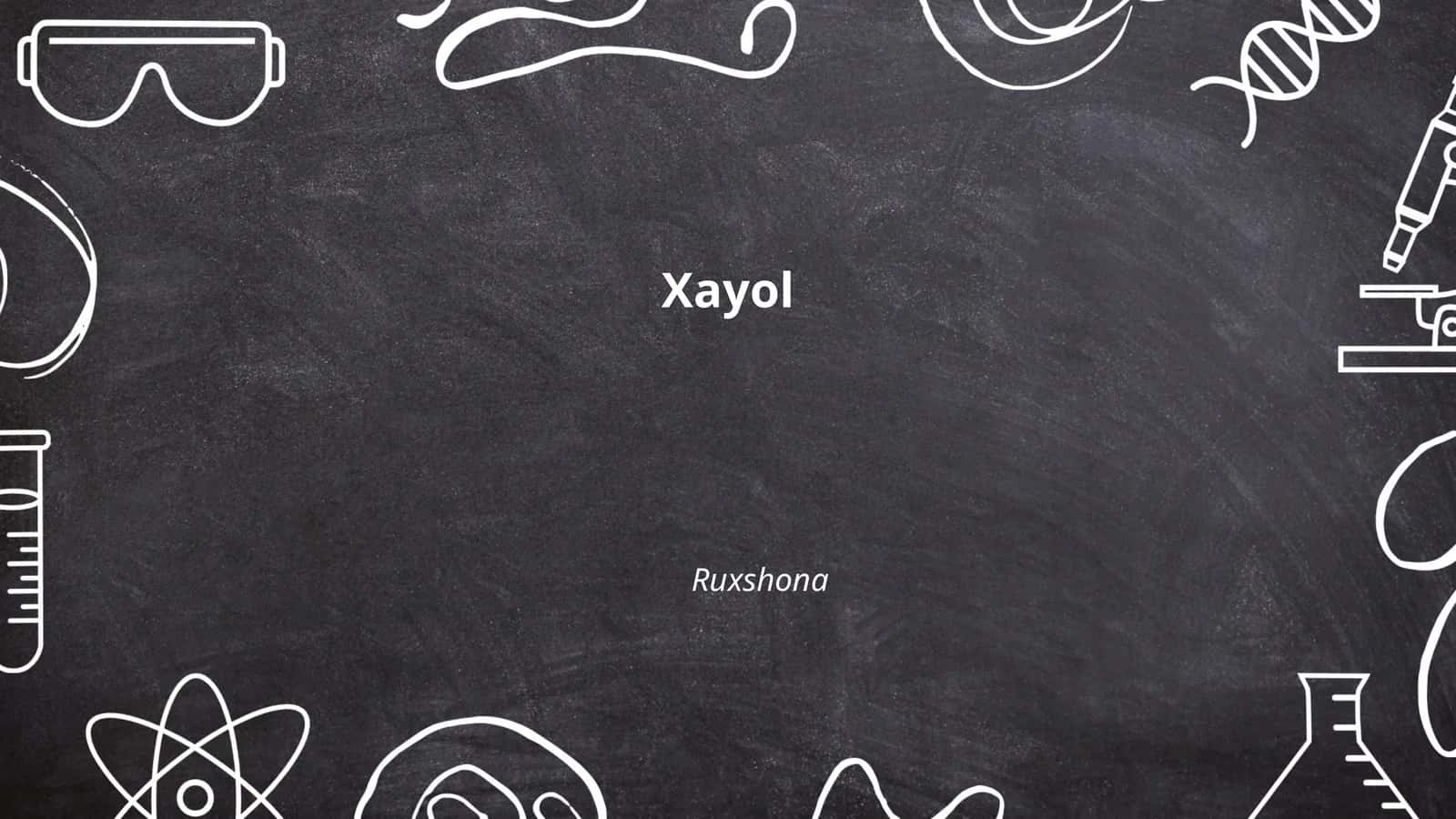 Xayol va tasavvur 1