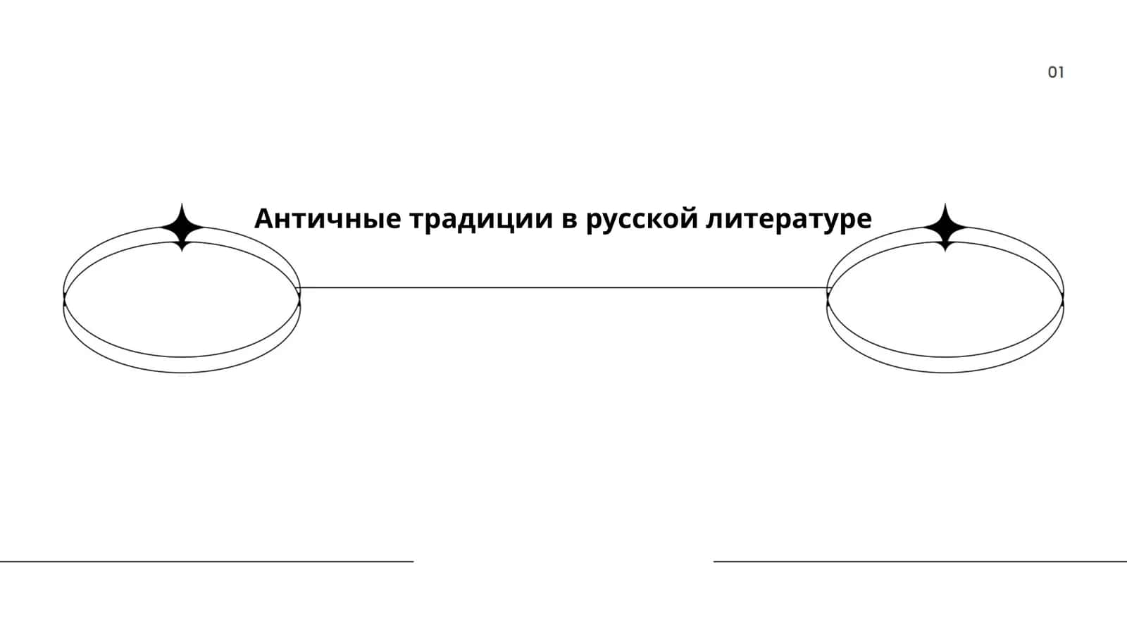 Античные традиции в русской литературе 1