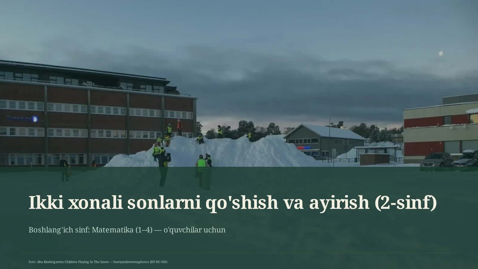 Matematika (1–4) 1