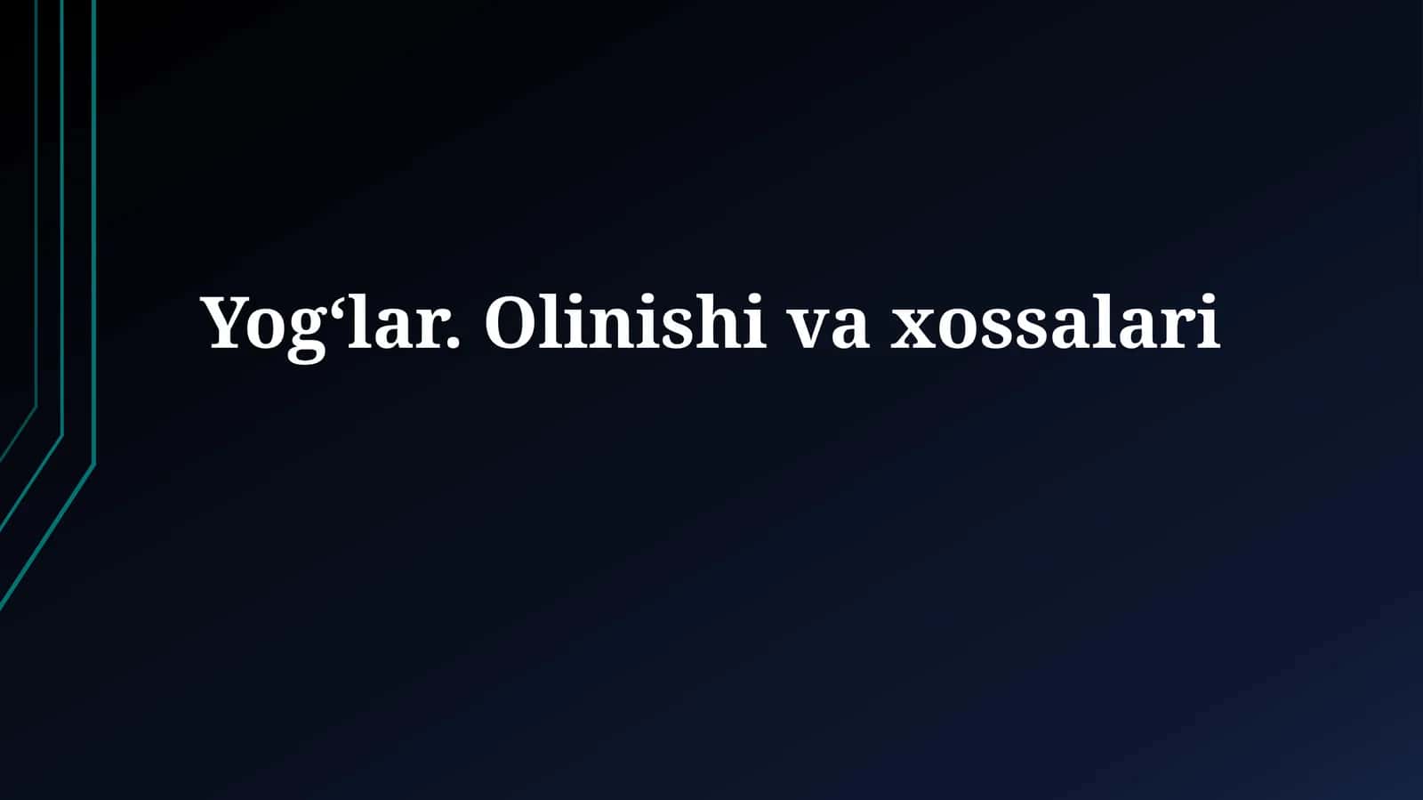 Neft: Ta'rifi va tasnifi 1