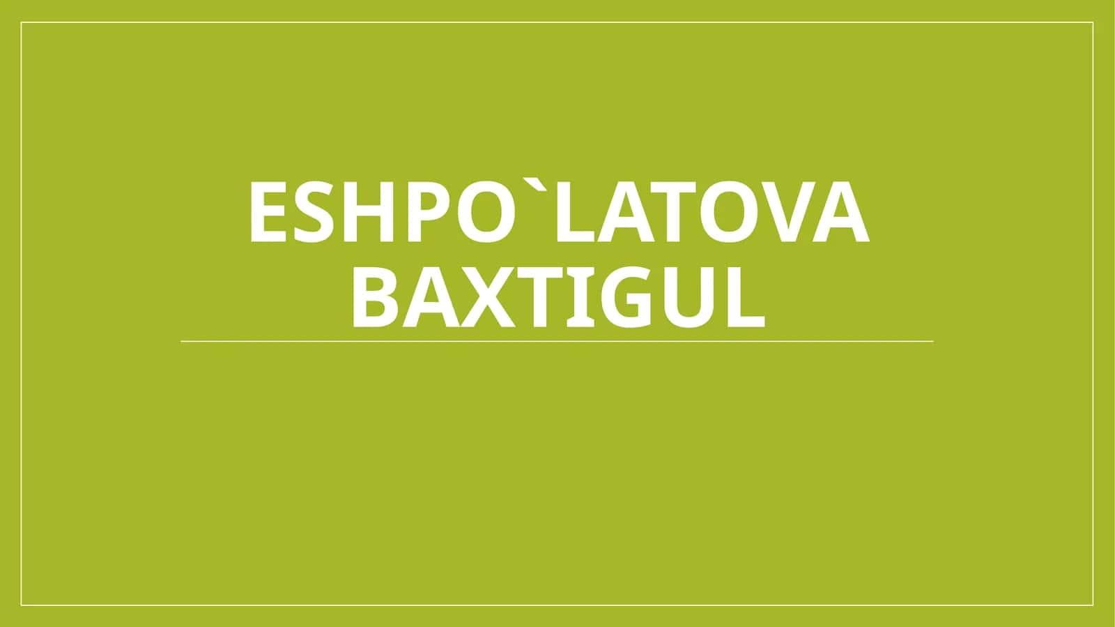 Kasbiy ta'limning didaktik tamoyillarini o'rganish 1