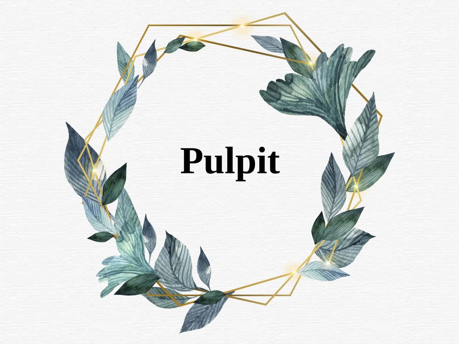 Pulpit 1