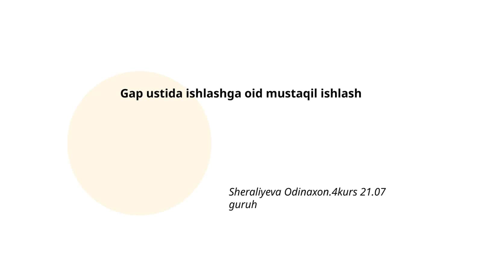 Ma'lumotlar tahlili usullari 1