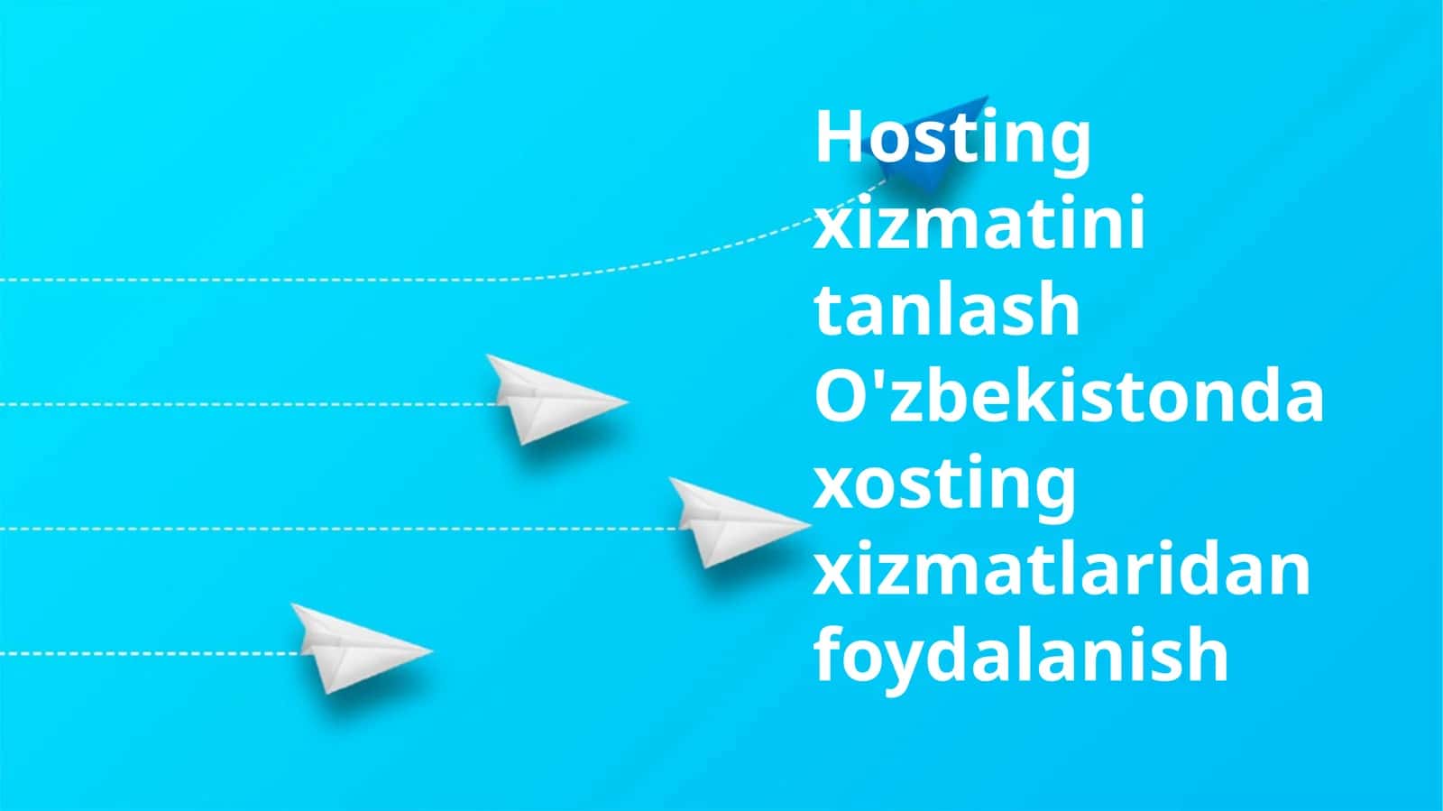 Hosting xizmatini tanlash O'zbekistonda 1