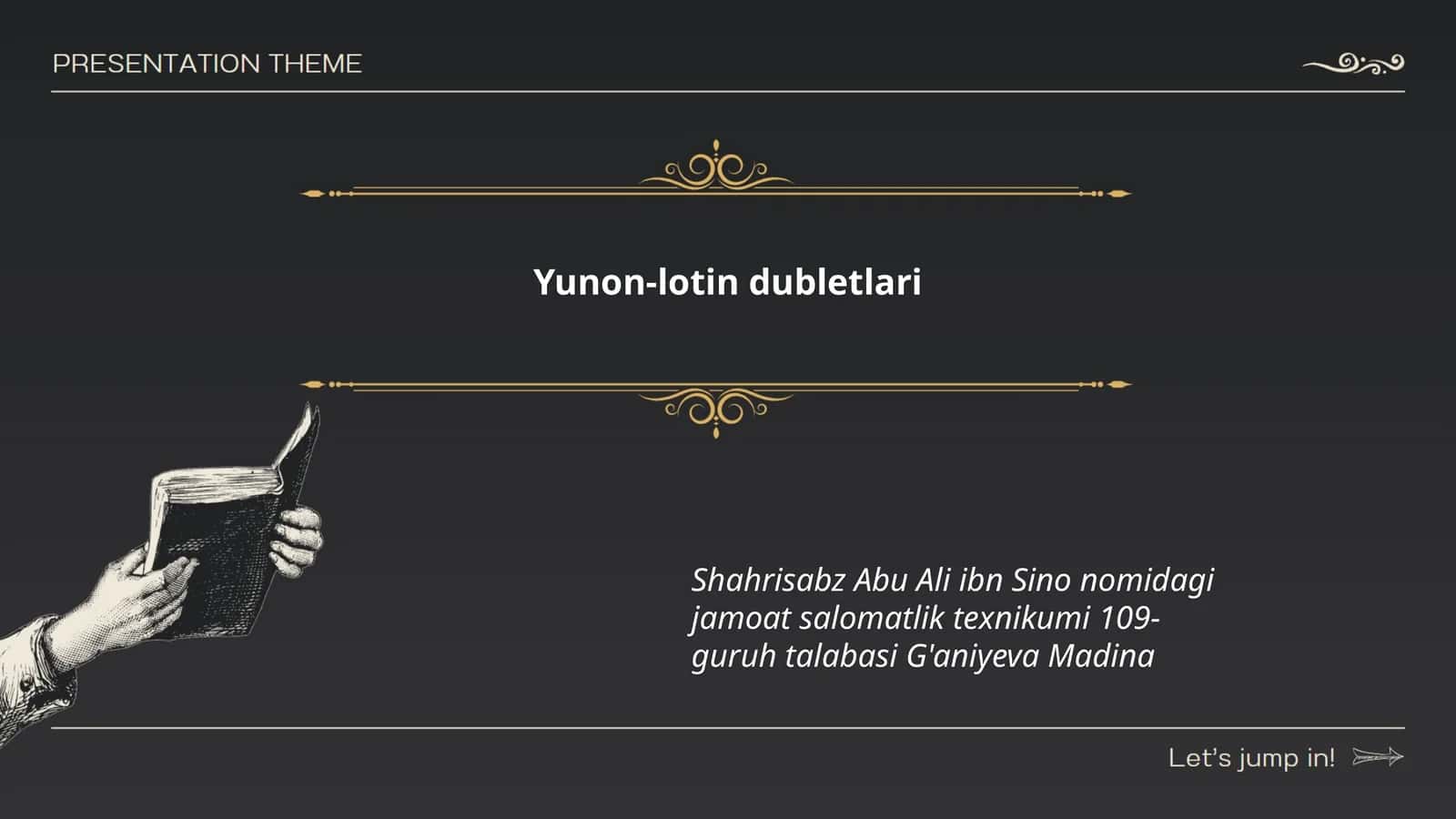 Yunon-lotin dubletlari 1