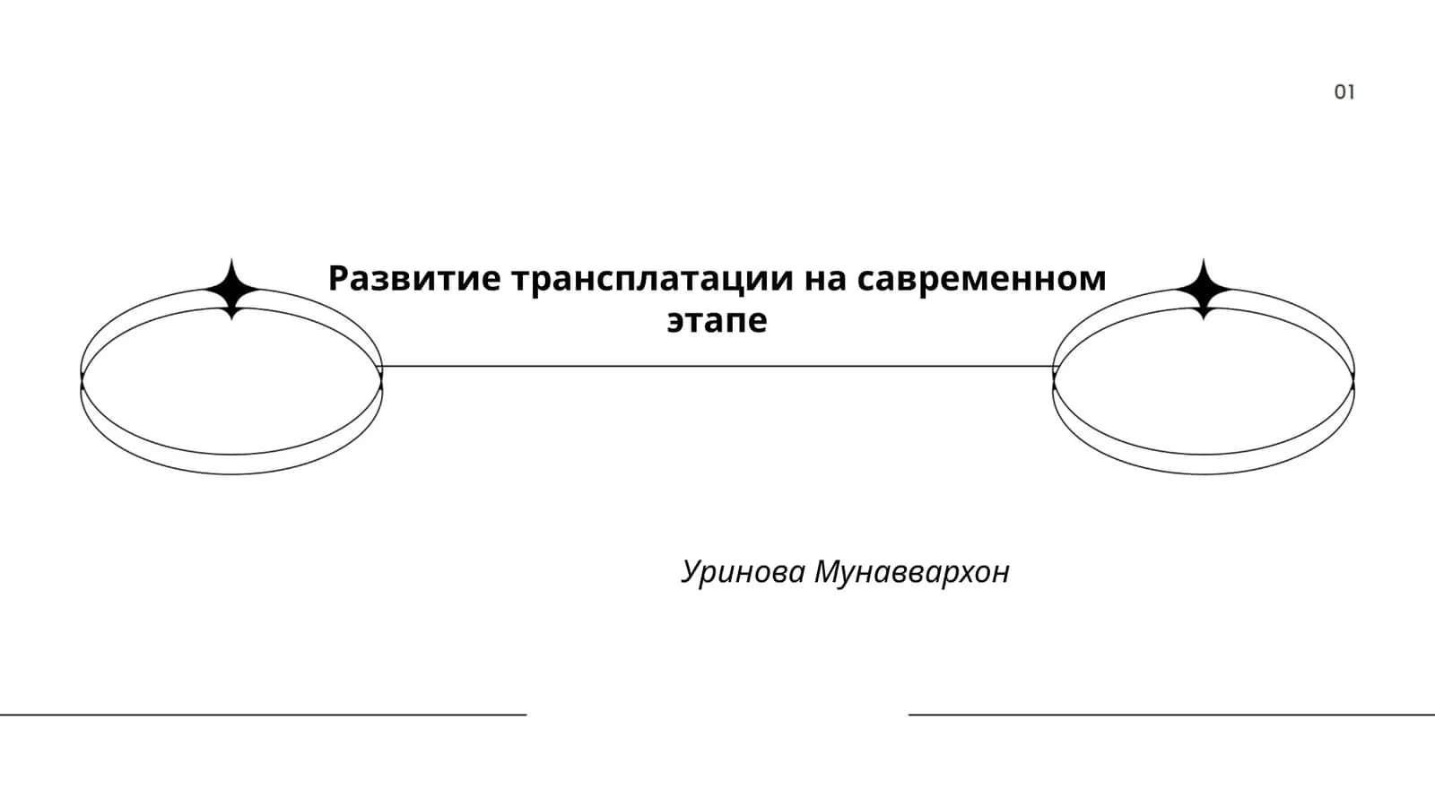 Развитие трансплатации на савременном этапе 1