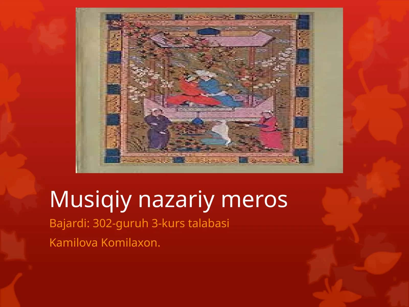 Musiqa nazariy meros 1