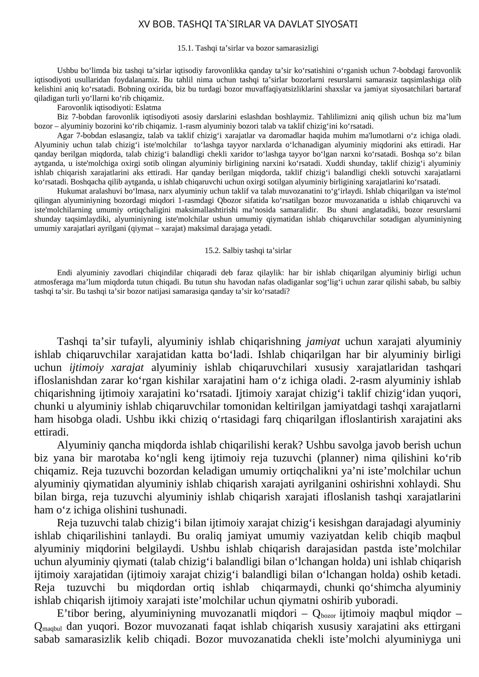 TASHQI TA`SIRLAR VA DAVLAT SIYOSATI 1