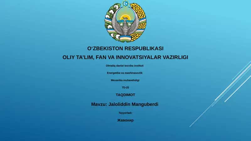 Jaloliddin Manguberdi 1
