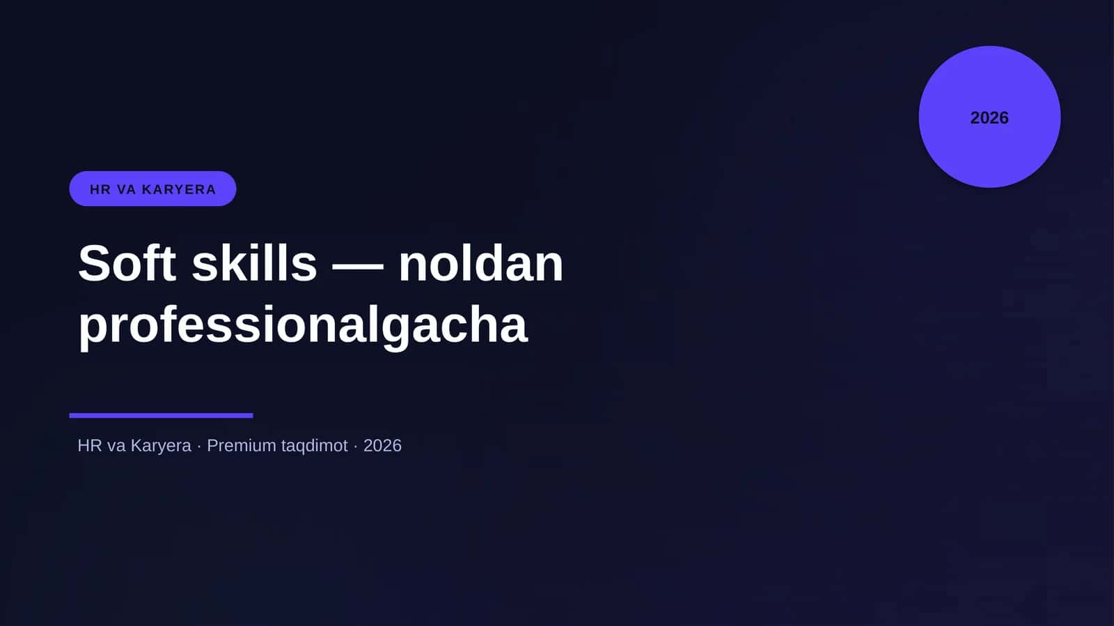 Soft skills — noldan professionalgacha 1