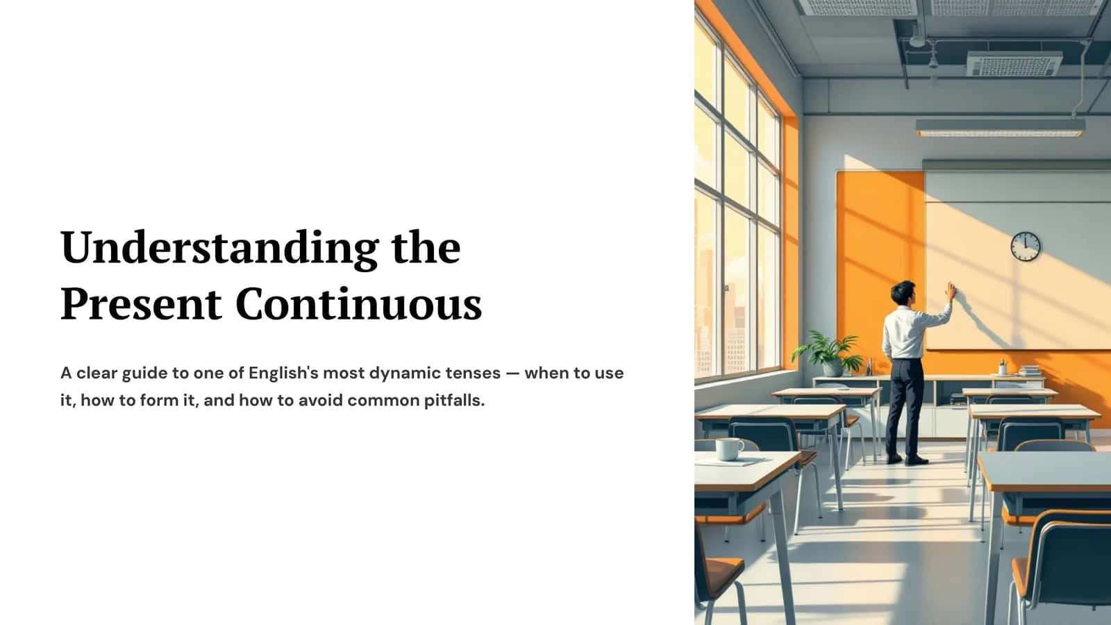 The Present Continuous 1