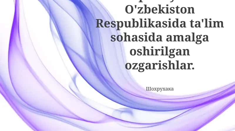 Dastlabki islohotlar va Sovet merosi 1