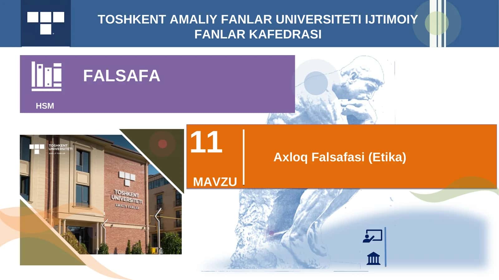 Axloq Falsafasi(Etika) 1