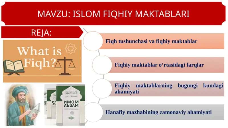 ISLOM FIQHIY MAKTABLARI 1