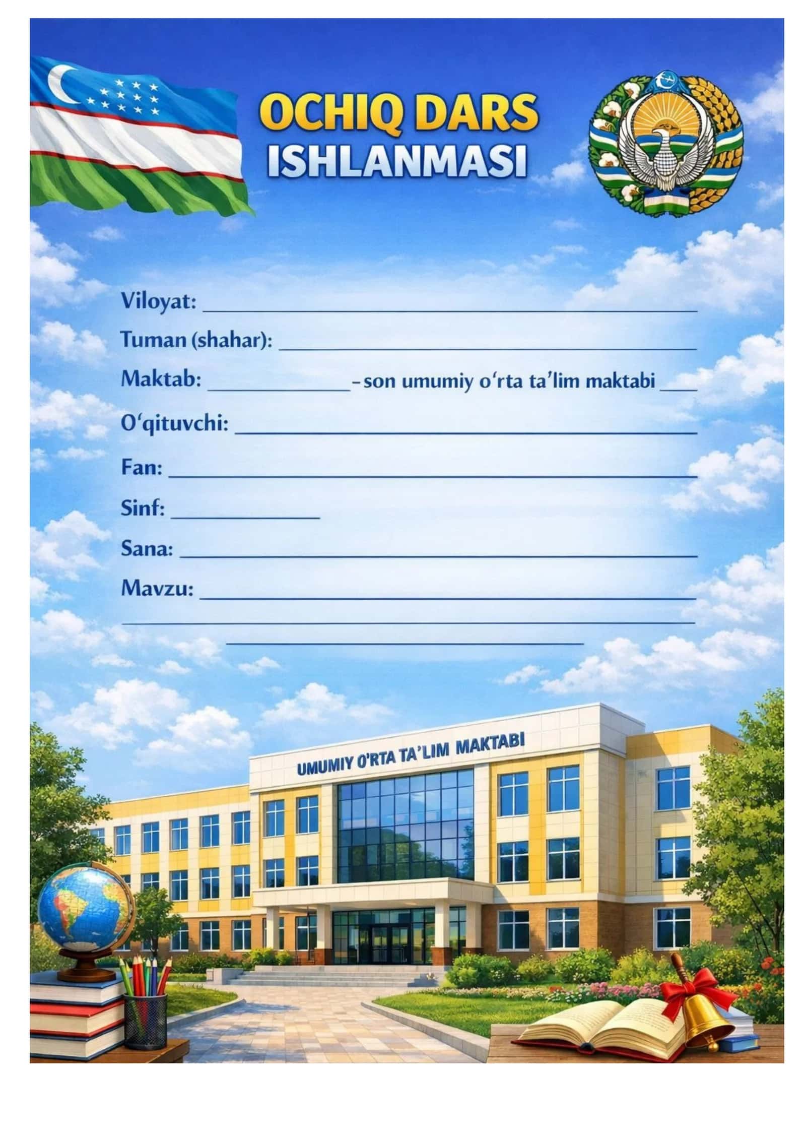 ​5-sinf Matematika: Foizlar mavzusida interaktiv ochiq dars ishlanmasi (To'liq to'plam 1