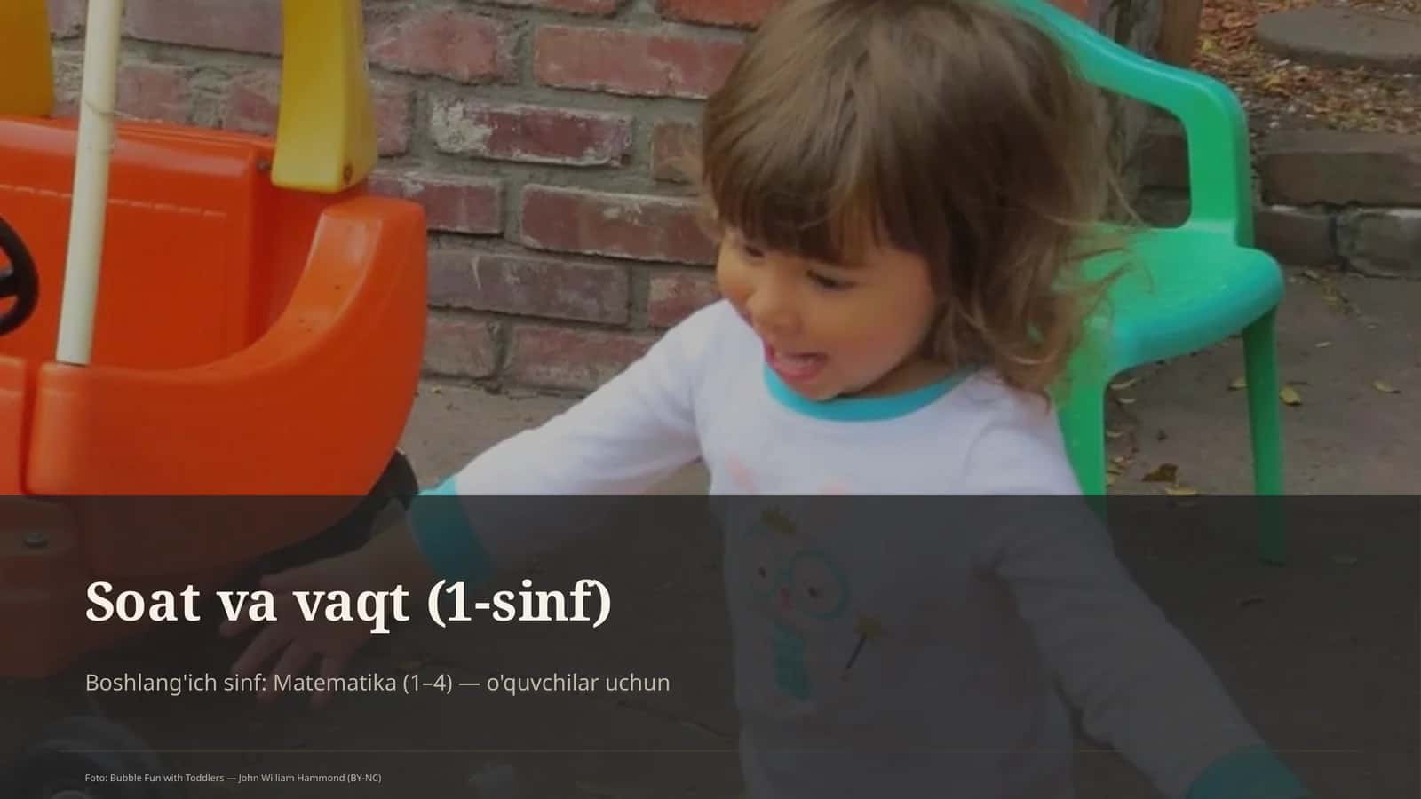 Soat va vaqt (1-sinf) 1