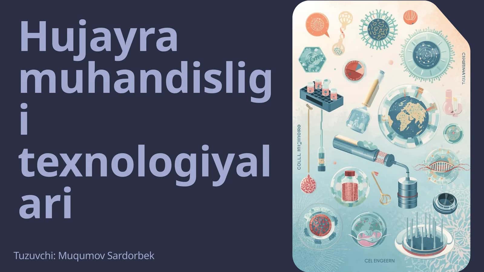 Hujayra muhandisligi 1