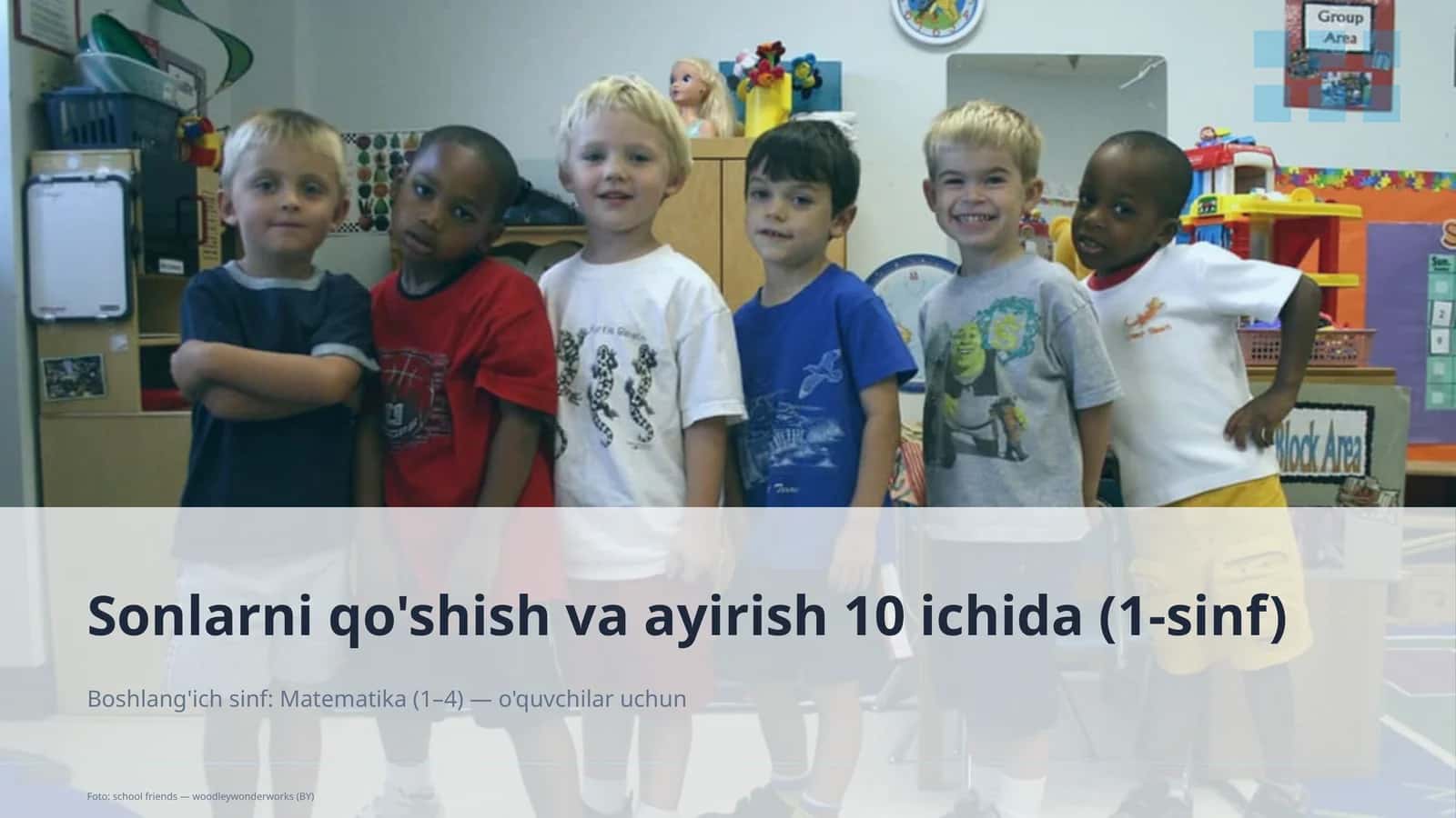 Matematika (1–4) — o'quvchilar uchun 1